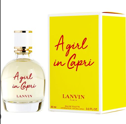 A GIRL IN CAPRI LANVIN EAU DE TOILETTE 90 ML